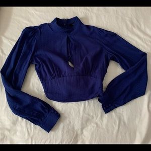 Blue blouse